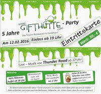Giftiläum - Wir feiern 5 Jahre Gifthütte!