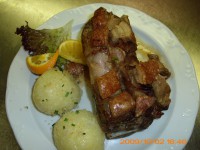 Schäufele und Ente
