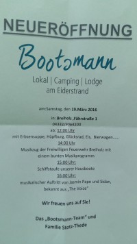 Eröffnungsfest - Bootsmann 