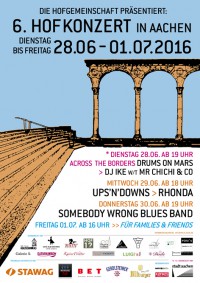 Hofkonzerte 28.06. bis 01.07.2016