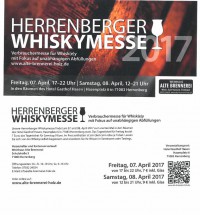 Whisky ganz speziell- Whiskymesse 7. + 8. April 2017