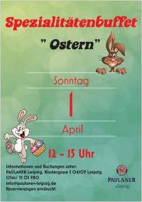 Spezialitätenbuffet 'Ostern'