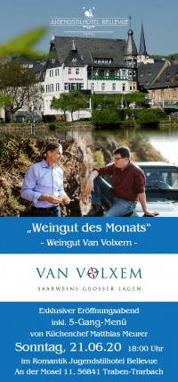 „WEINGUT DES MONATS“ - mit dem Weingut 'VAN VOLXEM'