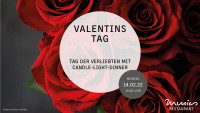 Candlelight-Dinner am Valentinstag 