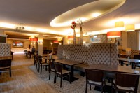 Fahrradpause im Seestern Restaurant Senftenberg