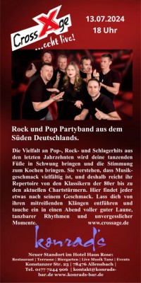 Live Musik mit CrossAge