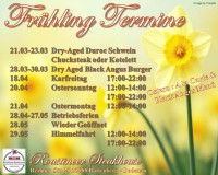 Frühling Termine