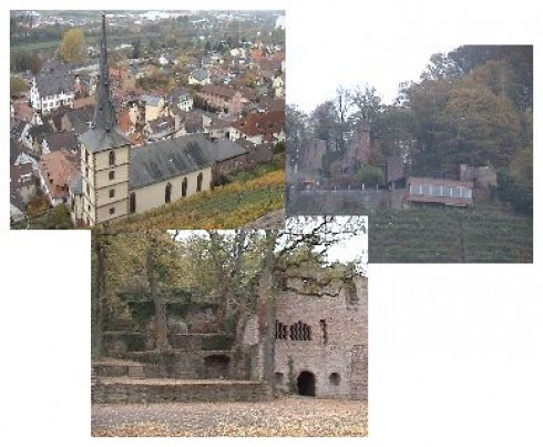 Burgterrasse Clingenburg