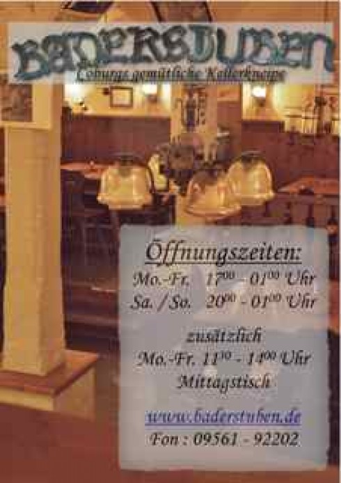 Baderstuben (Coburgs gemütliche Kellerkneipe)