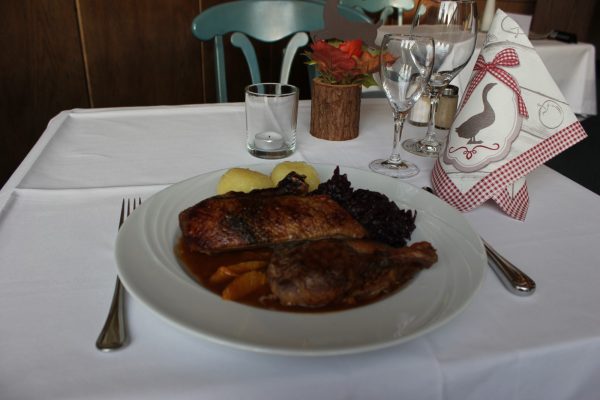 Restaurant blaue Ente im Waldhotel Schäferberg, Espenau bei Kassel
