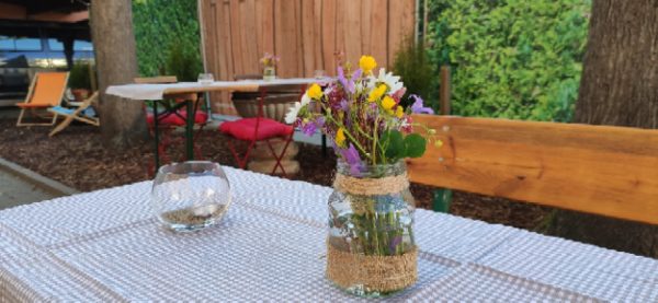 Kulturforum Logenhaus - Biergarten im Logenhof