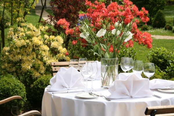 Feengarten im Romantik Hotel Jagdhaus Waldidyll