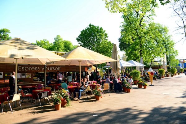 Biergarten im Schlossgarten