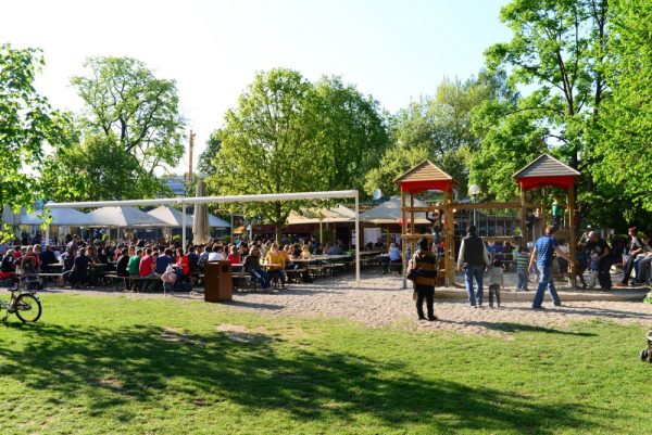 Biergarten im Schlossgarten