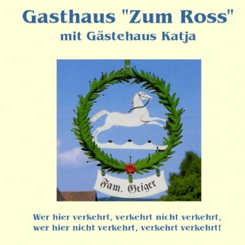 Gasthaus Zum Ross 