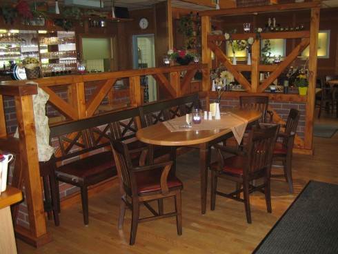 Wirtshaus am Rheinufer
