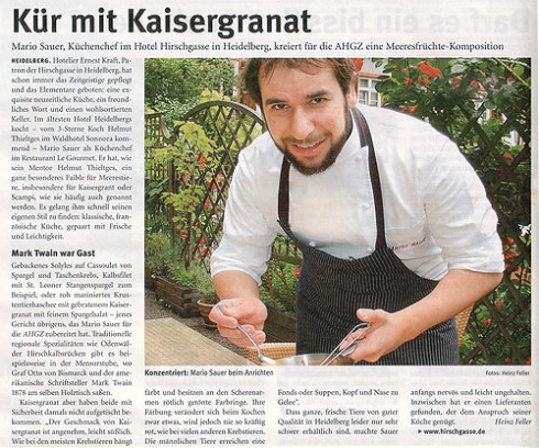 Le Gourmet im Hotel Die Hirschgasse