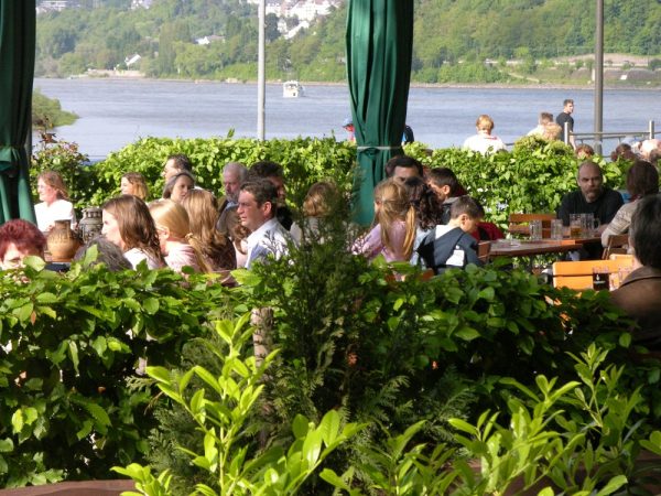 Königsbacher Biergarten am Deutschen Eck, Koblenz