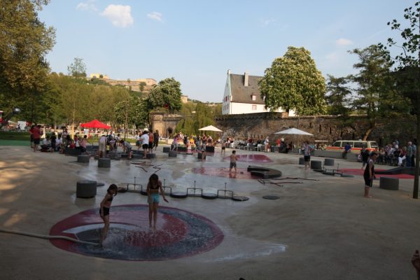 Königsbacher Biergarten am Deutschen Eck, Koblenz
