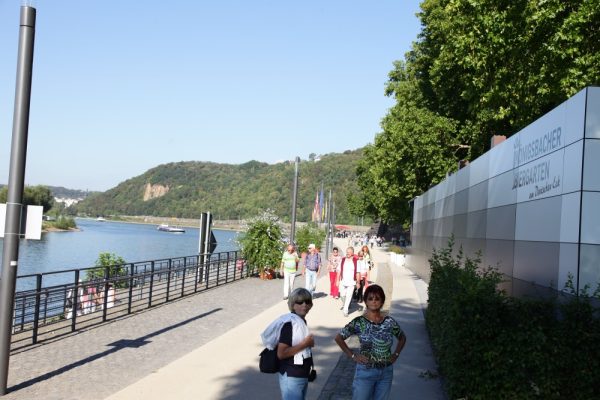 Königsbacher Biergarten am Deutschen Eck, Koblenz
