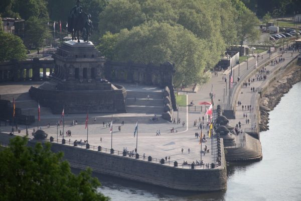 Königsbacher Biergarten am Deutschen Eck