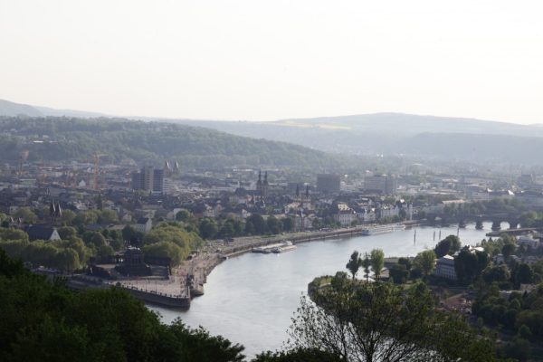 Königsbacher Biergarten am Deutschen Eck