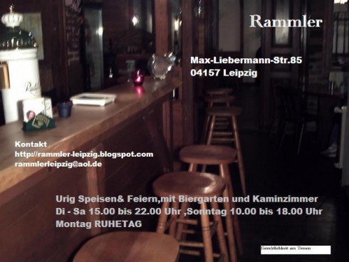 Restaurant Rammler in Leipzig