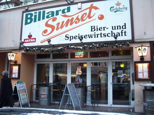 Billard Sunset