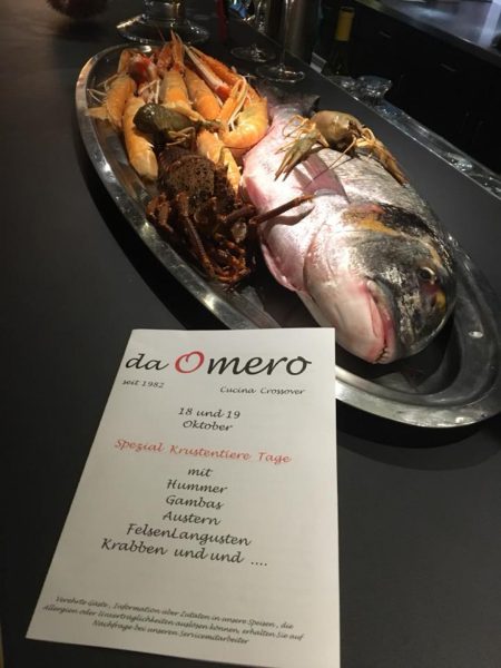 Da Omero, Essen