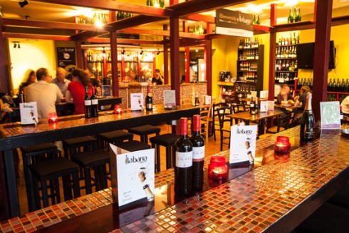 la barra