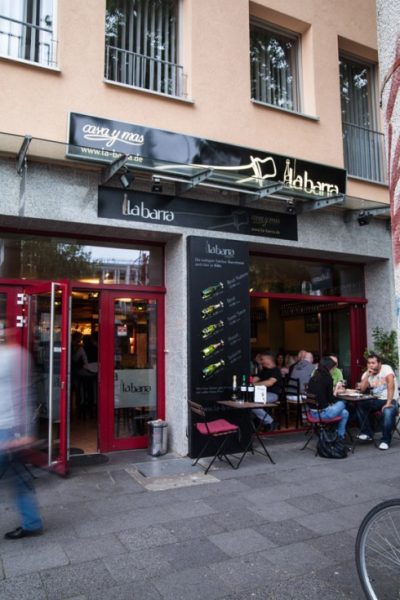 la barra