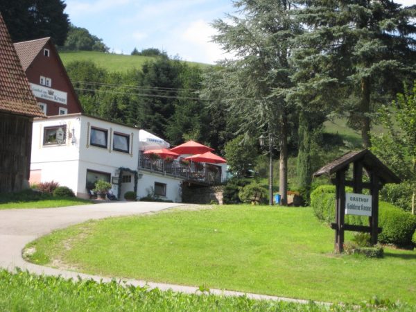 Restaurant Gasthof zur „GOLDENEN KRONE“ Eiterbach in Heiligkreuzsteinach / Ortsteil Eiterbach 