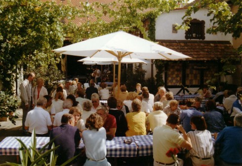 Restaurant Gutsausschank im Weingut Stauch in Kallstadt