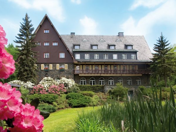 Feengarten im Romantik Hotel Jagdhaus Waldidyll