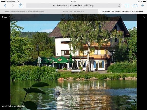 Restaurant Café & Restaurant Zum Seeblick in Bad König