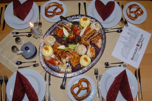 Bratwurst Röslein