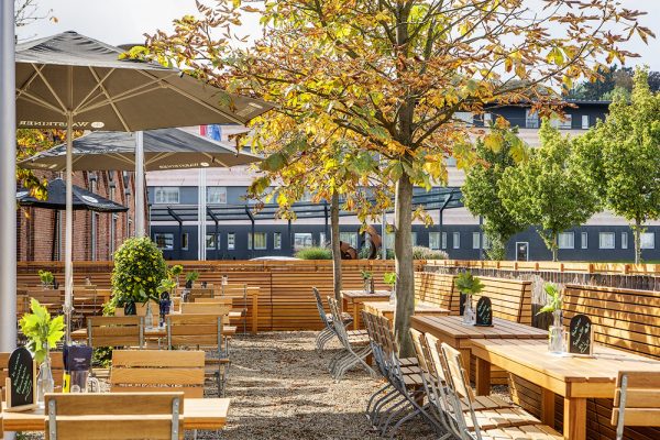 Gaststätte 'Plückers' im Ziegelbau