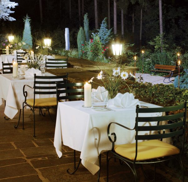 Feengarten im Romantik Hotel Jagdhaus Waldidyll
