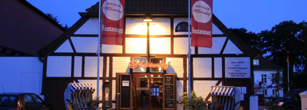 Restaurant auf der Hofanlage Marienhof