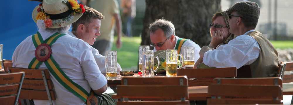Königsbacher Biergarten am Deutschen Eck