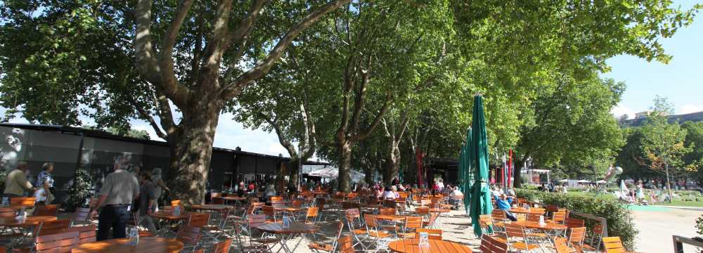 Königsbacher Biergarten am Deutschen Eck
