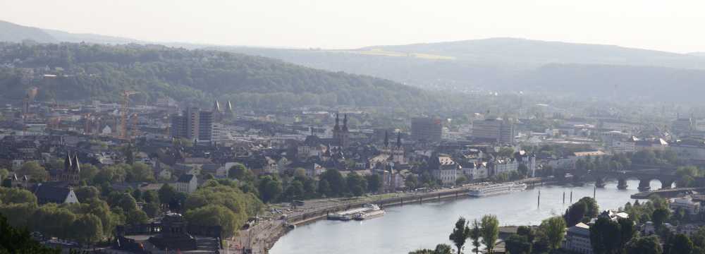 Königsbacher Biergarten am Deutschen Eck