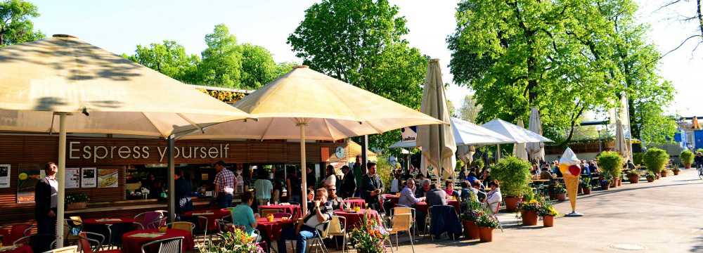 Biergarten im Schlossgarten