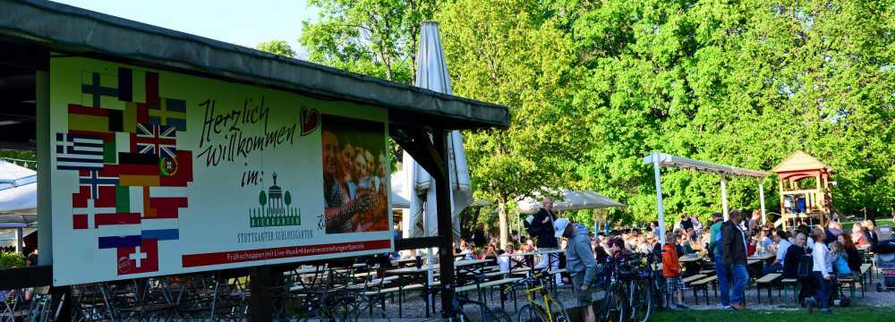 Biergarten im Schlossgarten