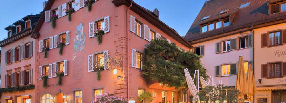 Der Löwen in Staufen mit Haus Goethe