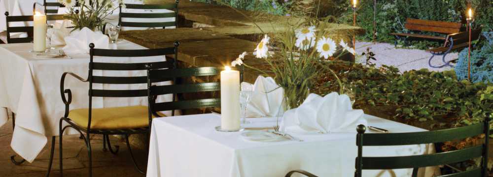 Feengarten im Romantik Hotel Jagdhaus Waldidyll