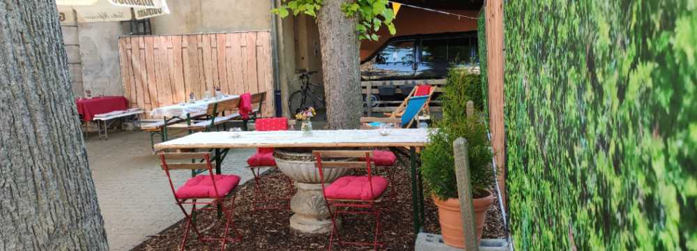 Kulturforum Logenhaus - Biergarten im Logenhof