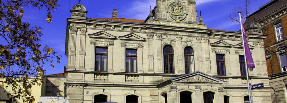 Kulturforum Logenhaus - Biergarten im Logenhof