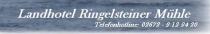 Logo Landhotel Ringelsteiner Mühle