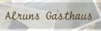 Logo Alruns Gasthaus